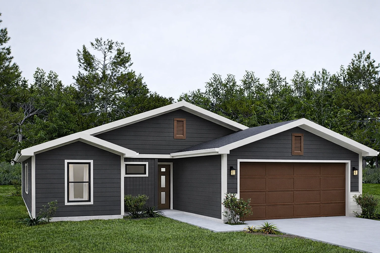 Urban Contrast exterior palette illustration
